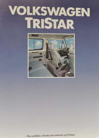 vw tristar syncro brochyre from sweden